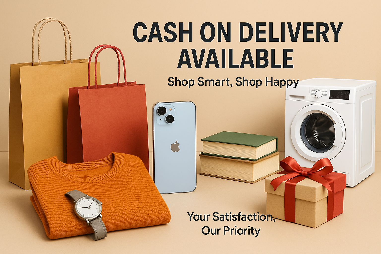 Realistic Universal E-commerce Banner