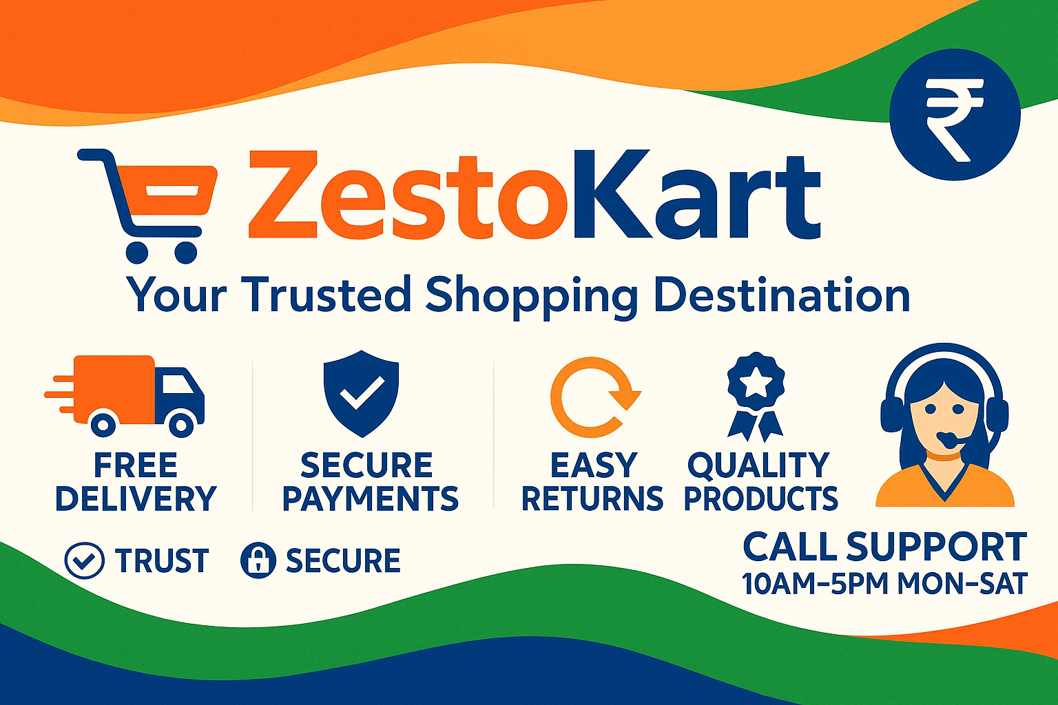 ZestoKart E-commerce Banner